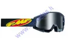 MOTORCYCLIST GOGGLES CLEAR FMF GOGGLE POWER CORE, mirror