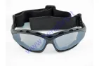 Motorcycle goggles black lens