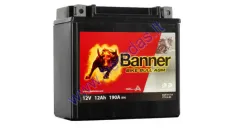 Battery 12Ah.180A 12V BANNER AGM YTX14-BS