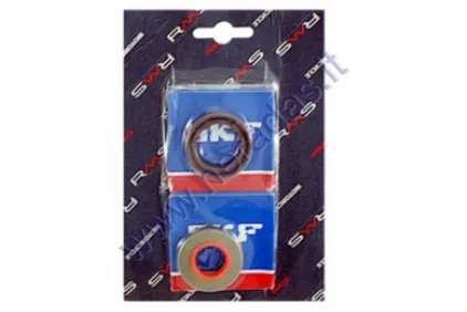 CRANKSHAFT SWING ARM OIL SEALS KIT MINARELLI 50 Am 345/6 2 SKF i 6303 TN9C3 17/47/14,  17/35/8, 24/35/7