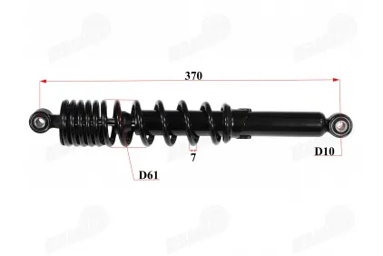 Shock absorber for ATV quad bike ATV, CROSS L370  SP7