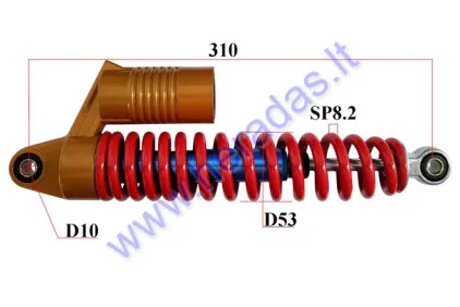 Shock absorber for ATV quad bike L310 sp8.2