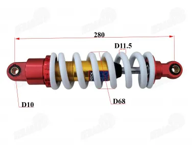 Amortizatorius motociklo galinis L280 sp11.5