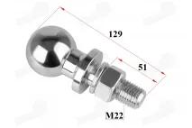 Tip for trailer hitch 50mm.