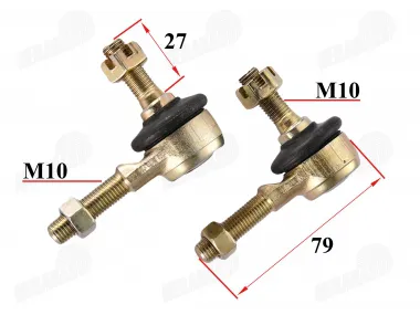 Steering tie rod ball joint for ATV quad bike 110-250cc M10 set left+right side thread