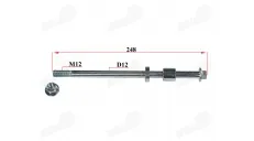 Ašis priekinio rato motociklui tinka DB50PRO