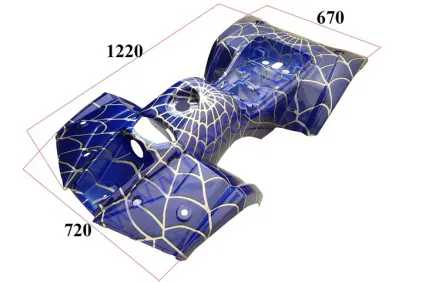 ATV Keturračio plastikinė apdaila tinka modeliui TREX