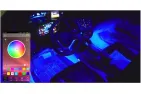 CAR LIGHTING LED USB UNDER YOUR FEET IS CONTROLLED BY APP HappyLighting