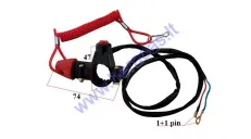 Emergency shutdown/Kill switch for 50cc motorcycle