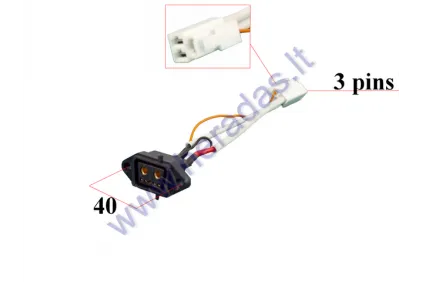 Battery charging socket for electric scooter ROBO