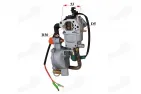 Generator Dual Fuel Carburetor LPG NG Conversion Kit for Honda GX160 2.8KW GX200 170F