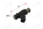 Petrol injector for motorcycle ROMET Black City 125 RXL 125 Valentine 125 White City 125 EFI