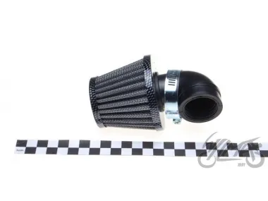 AIR FILTER KL102L3 32 mm CONE-SHAPED 90' CARBON-LOOK
