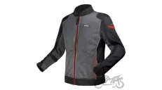 LS2 AIRY JACKET EVO MAN GREY BLACK RED XXL