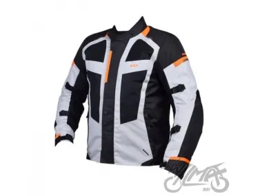 LS2 SCOUT MAN JACKET BLACK GREY ORANGE L