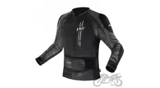 LS2 X-ARMOR vyriška striukė juoda sidabrinė 3XL-4XL