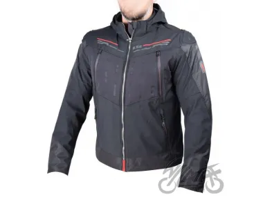 LS2 ZIRCONIUM MAN JACKET BLACK RED S