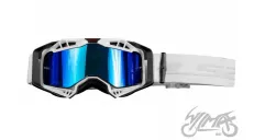 KROSINIAI LS2 AKINIAI BALTI SU IRIDIUM STIKLIUKU