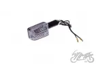 LAMP, TURN SIGNAL MINI BLACK CLEAR LONG