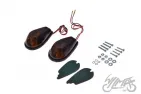 LAMP, TURN SIGNAL ON-FAIRING CIEMNA CZARNA PAIR
