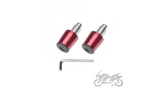 PLUG, HANDLEBAR END RED