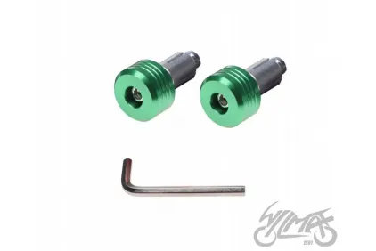PLUG, HANDLEBAR END GREEN