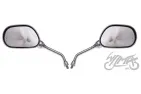 MIRROR SET, REAR VIEW MP101 OVAL CHROME M8 CN