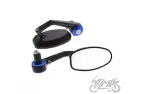HANDLEBAR END REAR VIEW MIRROR SET UNIVERSAL