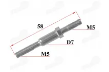 CDI screw for motorized bicycle 4T 49cc 142F