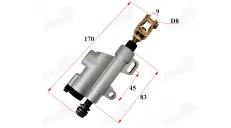 BRAKE MASTER CYLINDER FOR MOTORCYCLE, QUAD BIKE ATV 50cc 90cc 110cc 125cc 250cc KINGWAY 250, CHOPPER 250