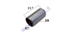 Cylinder liner for GY6 4T 50CC engines L13.7 D8 inner D7