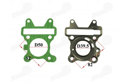 Cilindro tarpinių komplektas motorolerio 50cc 4T 50cc D38 Yamaha Aerox Ovetto