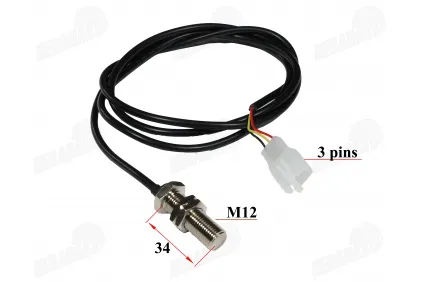 Speedometer sensor for ATV quad bike