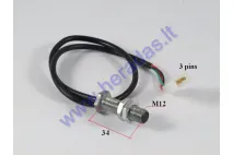 Speedometer sensor for ATV quad bike