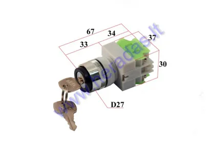 Speed changer for electric atv. Used with controller EB081