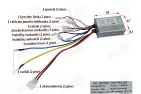 Controller for electric quad bike 48V 1000W analog EB965