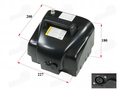 Lithium-ion battery for electric quad bike scooter 24V13AH fits COMFI