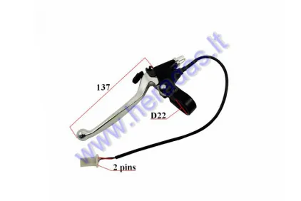 Left brake lever for electric trike scooter XL4L COMFIMAX