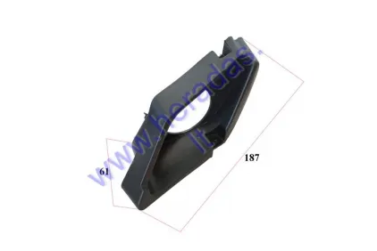 PLASTIC HEADLIGHT COVER FOR QUAD BIKE