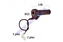 THROTTLE (HANDLEBAR GRIP) FOR ELECTRIC SCOOTER AIRO SINCE 2021.10