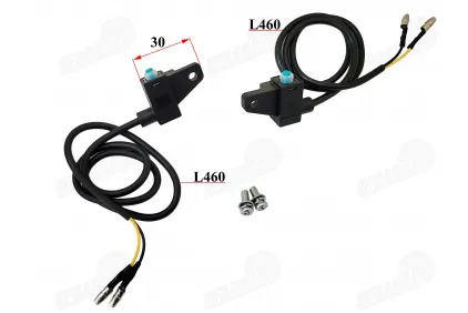 Electric scooter, motorcycle brake microswitch left right wire length 460mm