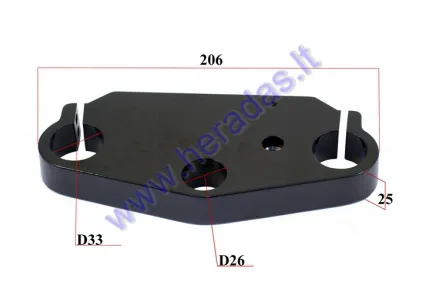 FRONT FORK BRACE CLAMP (LOWER) FOR ELECTRIC MOTOR SCOOTER CITYCOCO