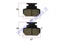 ELECTRIC MOTOR SCOOTER BRAKE PAD FOR CITYCOCO, HIMOTO HM2 AND HM3