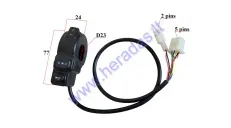 Electric motor scooter light switcher, turn switch, sound signal 5+2PIN