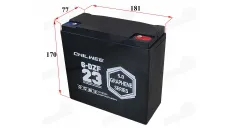 Graphene battery of electric scooter-tricycle 12V 23Ah Suitable for models MS03, MS04,EPICO, ROCKY, AIRO  analog 6DZM20,6DZF20,6DZF22