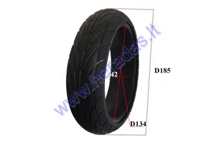 Tire for electric scooter 8 inch 200x50 YT-D031