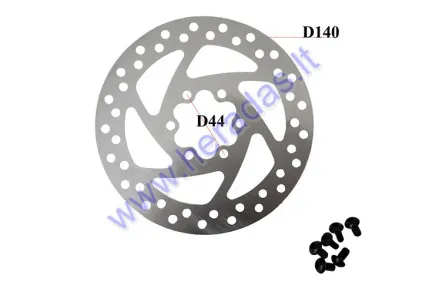 Brake disc for electric scooter D140mm fits Kugoo M4