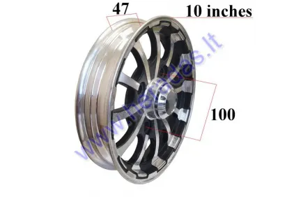 Rear wheel for electric three-wheel scooter Practic1, Practic2