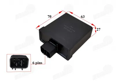 CDI CONTROLLER 6 PINS DC constant currents YAMAHA BOOSTER