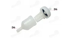 Fuel filter universal 6mm